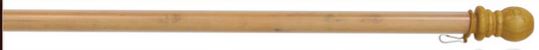 Pine Wooden Flag Pole