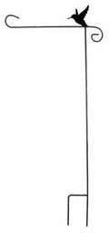 Hummingbird Garden Flag Stand