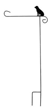 Dog Garden Flag Stand