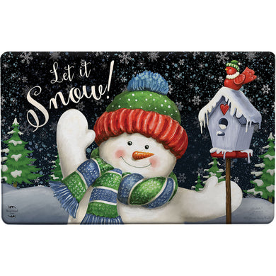 Snowtime Snowman Comfort Mat