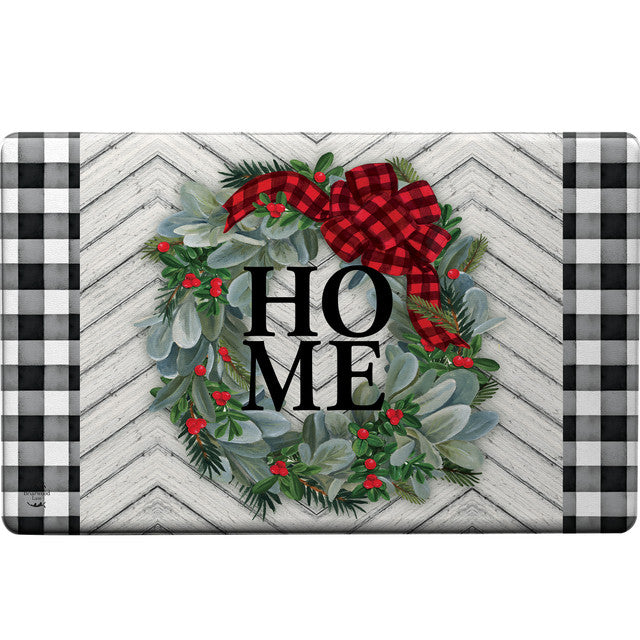 Winter Wreath Comfort Mat