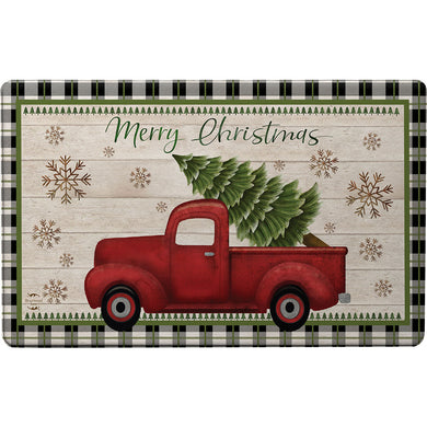 Merry Christmas Pickup Truck Comfort Mat