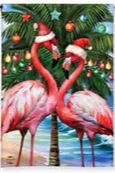 Festive Flamingos