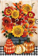 Autumn Bouquet House Flag