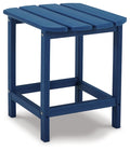 Blue End Table