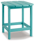Turquoise End Table