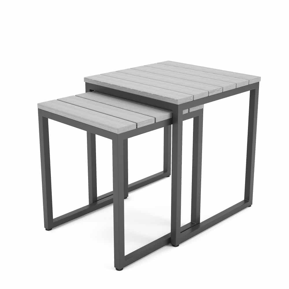 Hixon Slat Nesting Tables