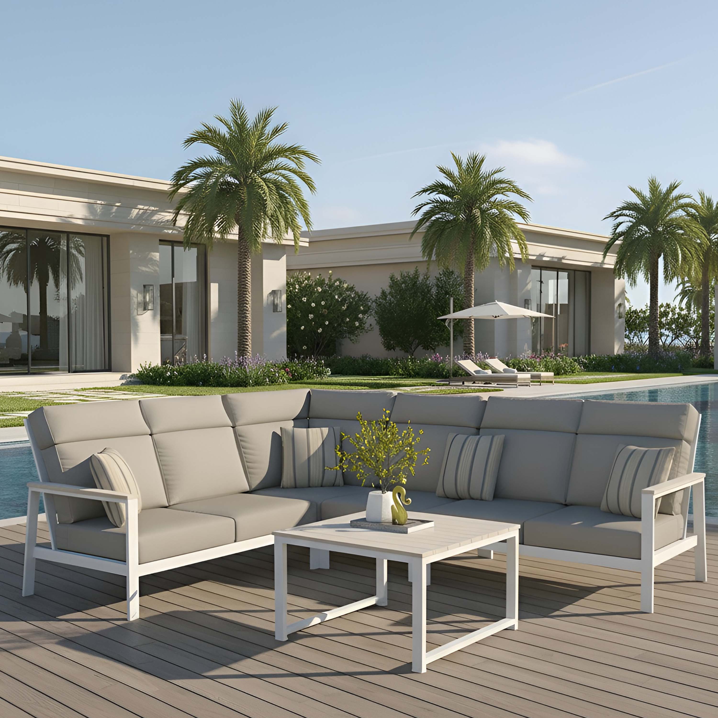 Cape Island 90 Degree Sectional Package