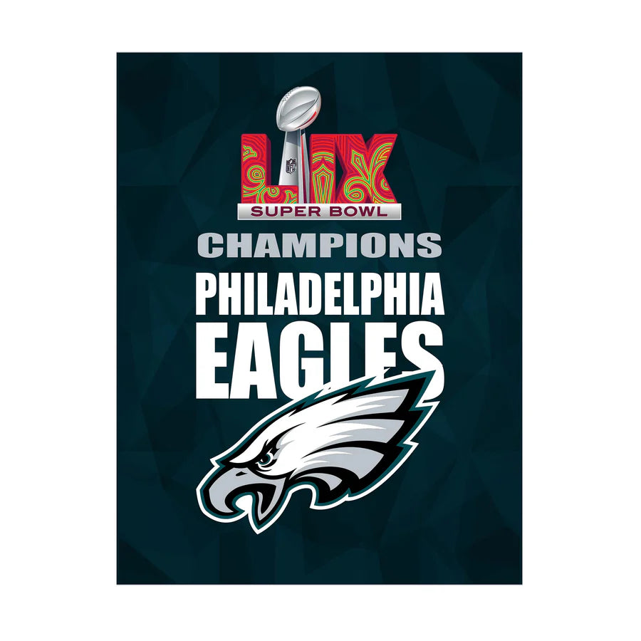 Philadelphia Eagles Super Bowl Garden Flag