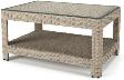 Sorrento Rectangle Coffee Table W/ Glass