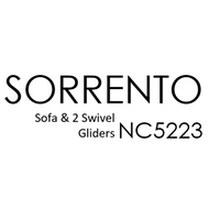 Sorrento Sofa & 2 Swivel Gliders