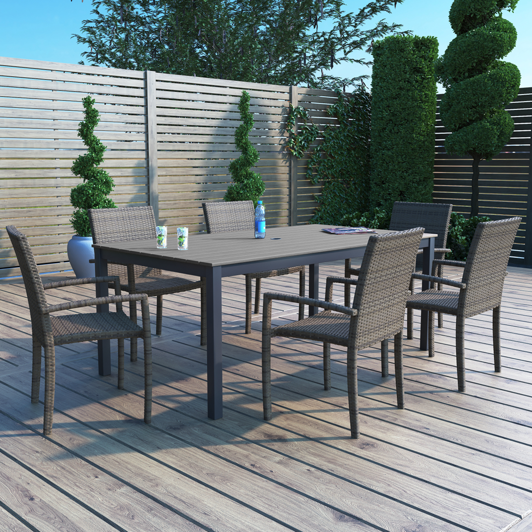 Chalfonte 72" Table w/ 6 Chairs