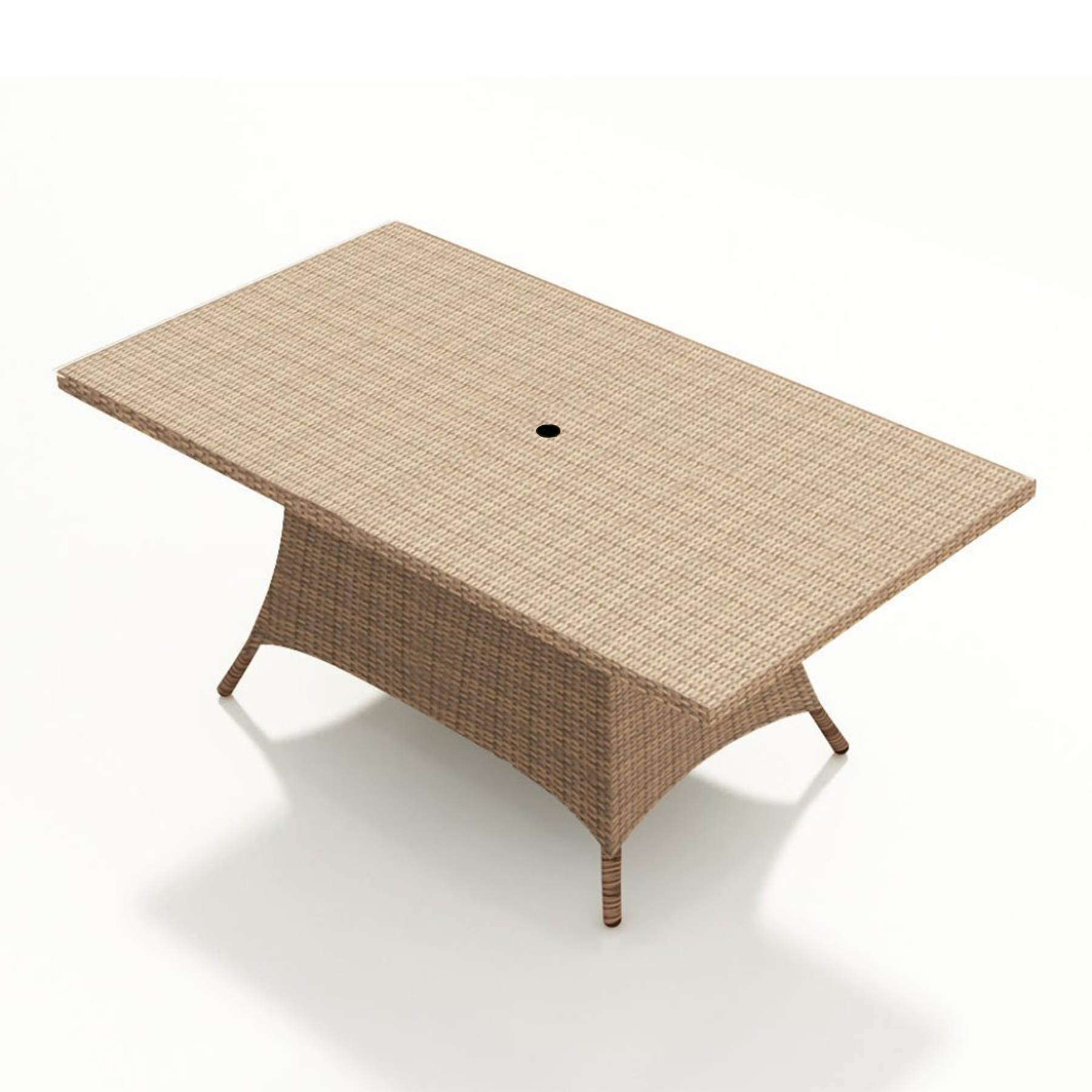 Universal 72" Rectangle Dining Table w/ Glass