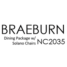 Load image into Gallery viewer, Braeburn Table w/ Solano Dining Chairs