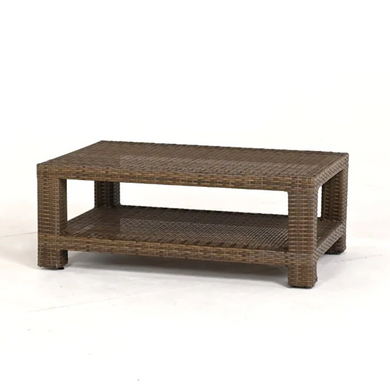 Cabo - Rectangular Coffee Table w/ Glass