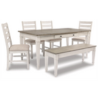 Skempton Storage Dining Table Package