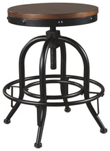 Load image into Gallery viewer, Valebeck Counter Set-- Table + 4 Backless Barstools