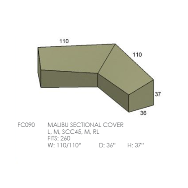 Malibu Sectional Cover
