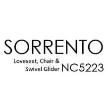 Load image into Gallery viewer, Sorrento Loveseat, Chair, &amp; Swivel Glider