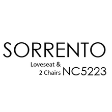 Load image into Gallery viewer, Sorrento Loveseat &amp; 2 Chairs