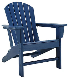 Blue Poly Adirondack Chair