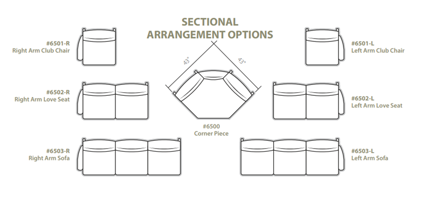 Bay Shore Collection - Sectional Pieces