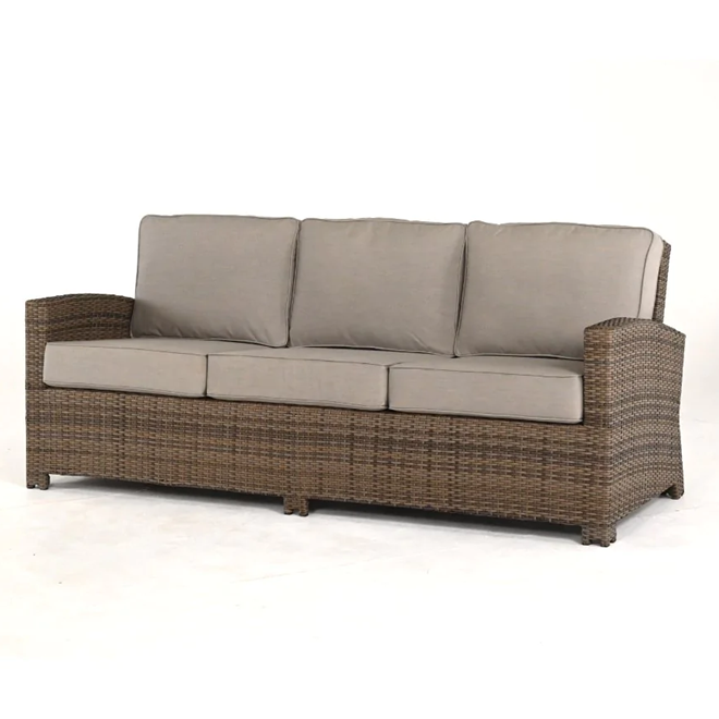 Cabo Sofa and 2 Swivel Glider Cape May Wicker