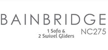 Load image into Gallery viewer, Bainbridge Sofa and 2 Swivel Gliders