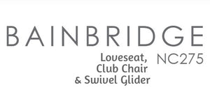 Bainbridge 1 Loveseat, 1 Club Chair, and 1 Swivel Glider