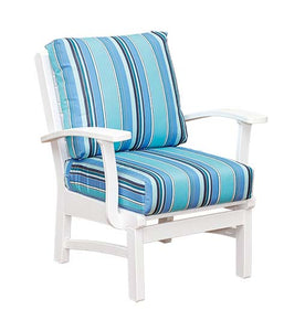 Bay Shore Collection - Club Chair with Natural Finishes