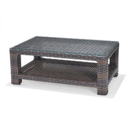 Lakeside - Rectangular Coffee Table w/ Glass