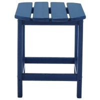 Blue End Table