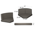 270/271 45 Degree Sectional Cushions