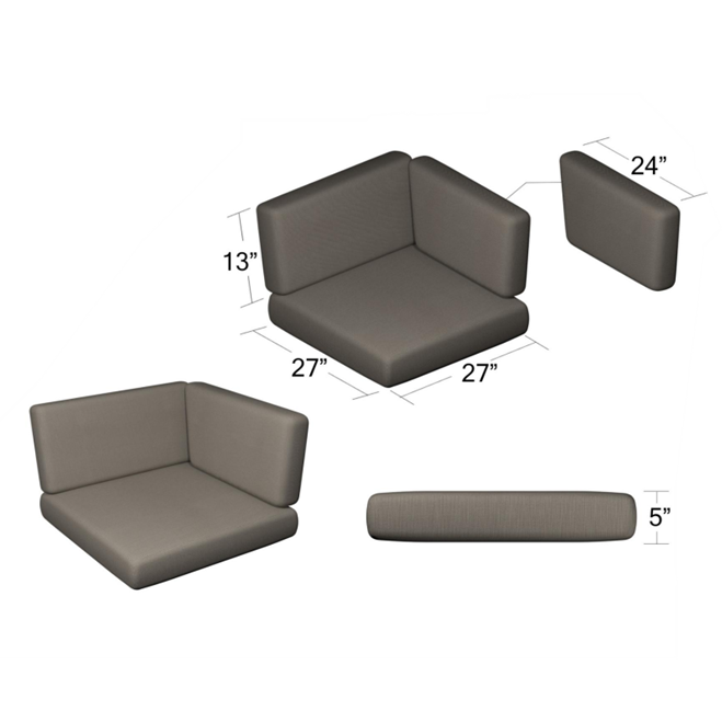 283 Sectional Cushion