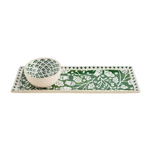 Load image into Gallery viewer, Indigo Tray &amp; Dip Set