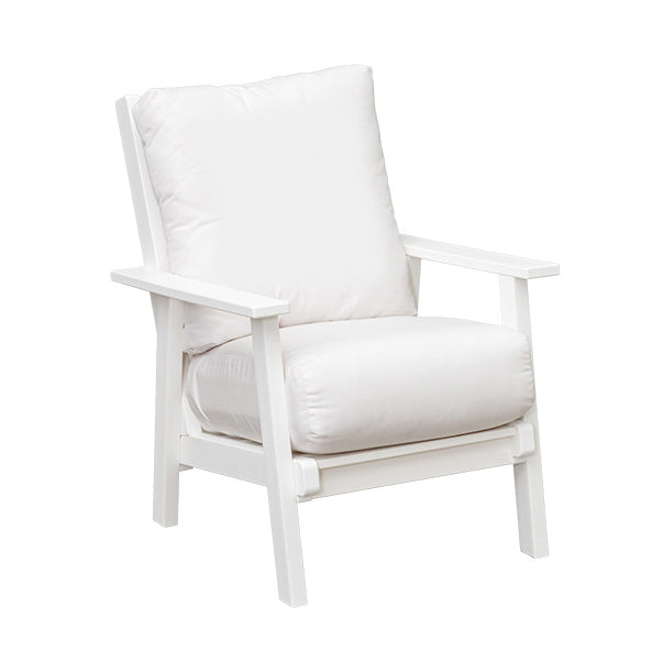 Marina Collection - Club Chair with Natural Finishes