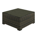 Lakeside - Square Coffee Table w/ Glass