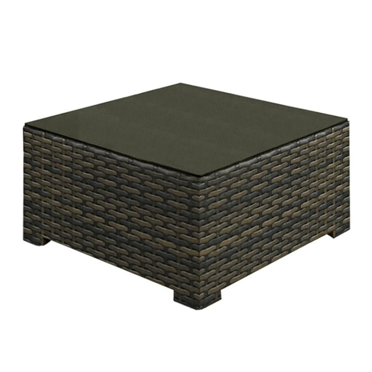 Lakeside - Square Coffee Table w/ Glass