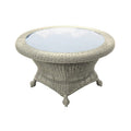 Cambria - Rotating Chat Table w/ Glass