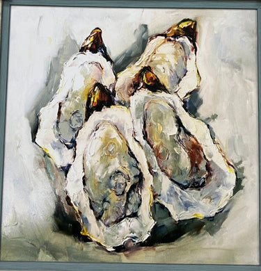 Oysters on 1/2 Shell, Canvas