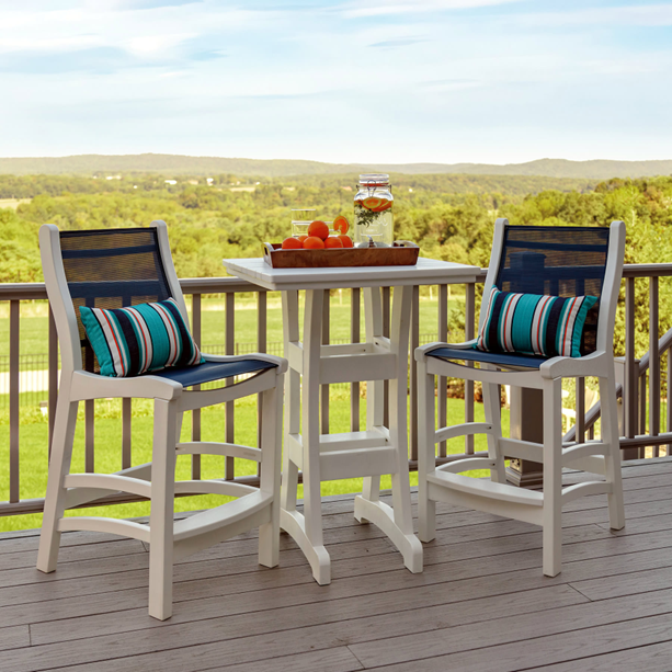 Bay Shore Collection - Sling Counter/Pub Chair