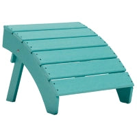 Load image into Gallery viewer, Turquoise Ashley Ottoman